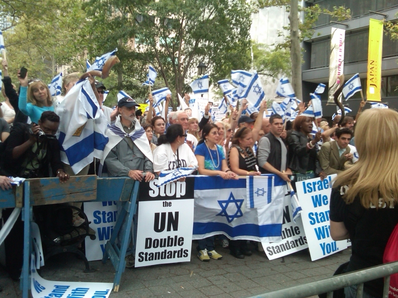Rally for Israel by Christians in New York